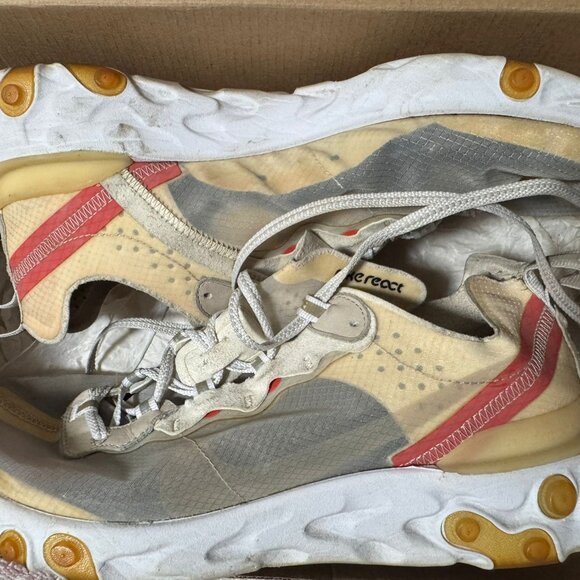 Nike React Element 87 Men’s 9.5 | Transparent Upper Running Sneakers - Picture 5 of 9